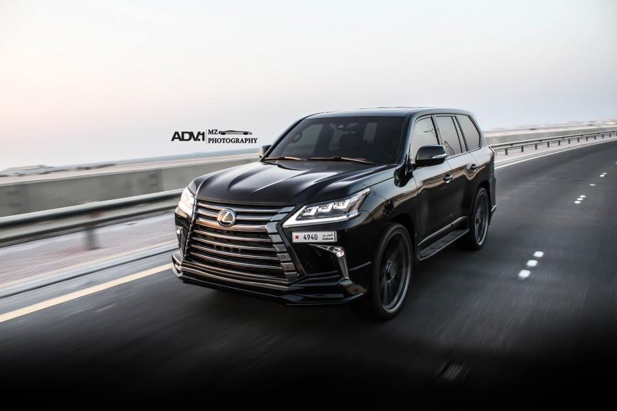  Lexus LX570 on ADV.1 Wheels (ADV5.0 M.V1 CS) 2016 года  (фото 2 из 10)